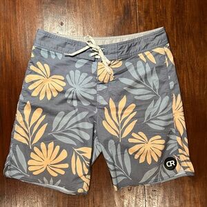 Men’s Hawaiian Boardshort, Size 30” Waist